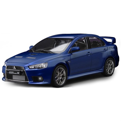 Sun Star Mitsubishi Lancer Evolution X - Blue Metallic 1:18