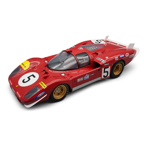 Tecnomodel Ferrari 512 S - 1970 Le Mans 24 Hours - #5 1:12 model car