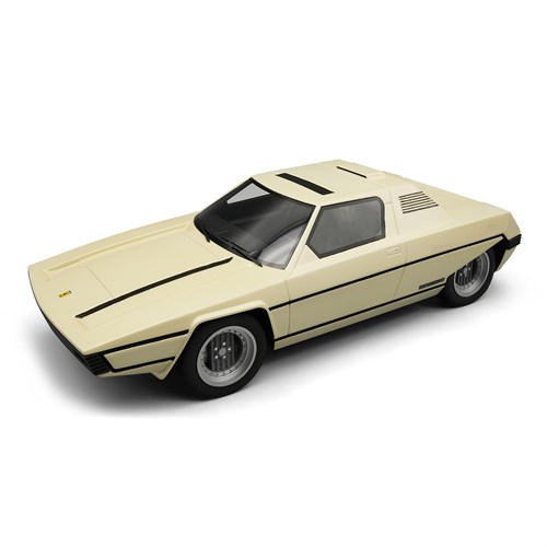 Tecnomodel Ferrari 308 GT Bertone Rainbow 1976 - Metallic White 1:18 model car