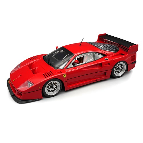 Tecnomodel Ferrari F40 LM 1996 - Red w. Silver Wheels 1:18