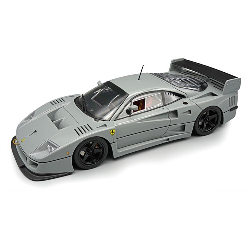 Tecnomodel Ferrari F40 LM 1996 - Medium Grey w. Black Wheels 1:18