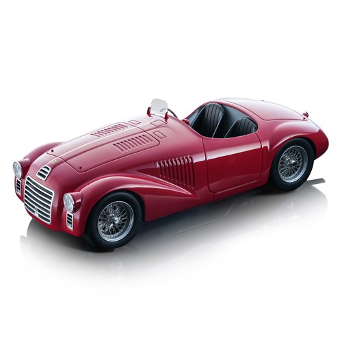 Tecnomodel Ferrari 125 S - 1947 Press Car - Red 1:18