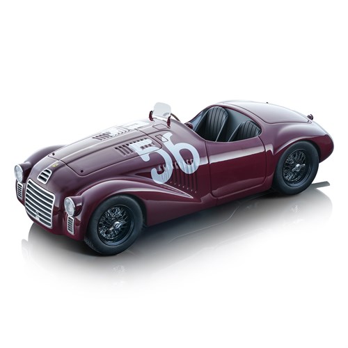 Tecnomodel Ferrari 125 S - 1st 1947 Rome Grand Prix - #56 F. Cortese 1:18