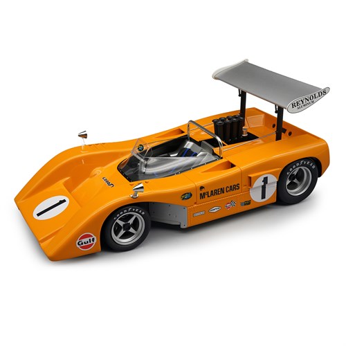 Tecnomodel McLaren M8B - 1969 Michigan Can-Am - #5 D. Gurney 1:18