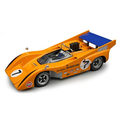 Tecnomodel McLaren M8D - 1st 1970 Road America Can-Am - #7 P. Gethin 1:18