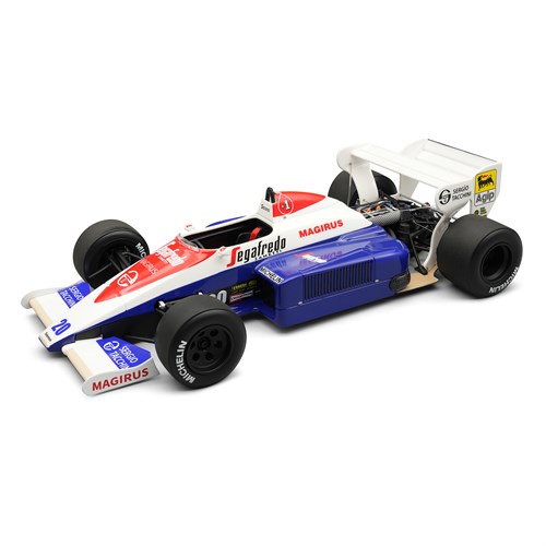 Tecnomodel Toleman TG184 - 1984 American Detroit Grand Prix - #20 Johnny Cecotto 1:18 model car