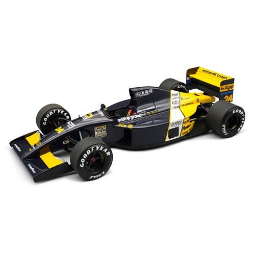 Tecnomodel Minardi M191 - 1991 Belgian Grand Prix - #24 Gianni Morbidelli 1:18 model car