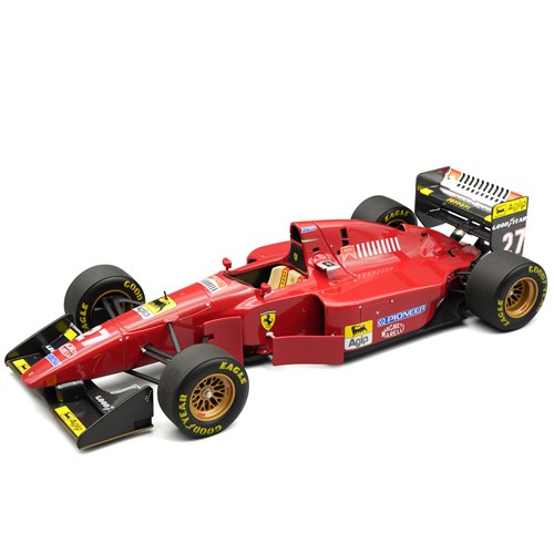 Tecnomodel Ferrari 412 T1B - 1994 German Grand Prix - #27 Jean Alesi 1:18 model car