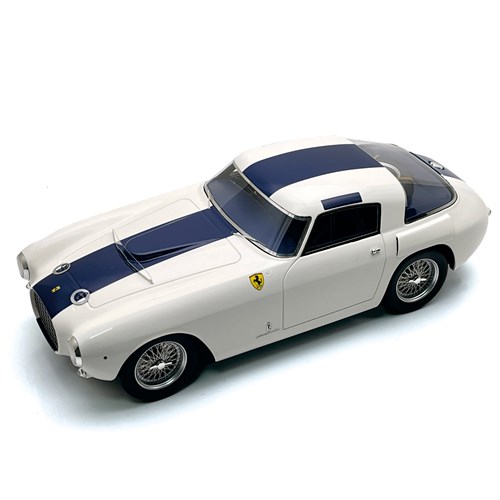 Tecnomodel Ferrari 250 MM - 1953 Press Car - White/Blue 1:18 model car