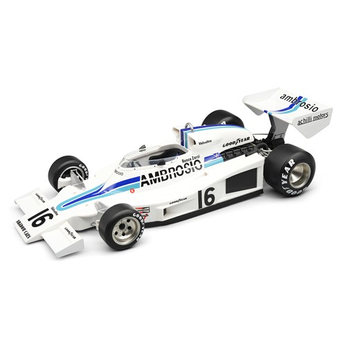 Tecnomodel Shadow DN8 - 1977 American Long Beach Grand Prix - #16 Renzo Zorzi 1:18 model car