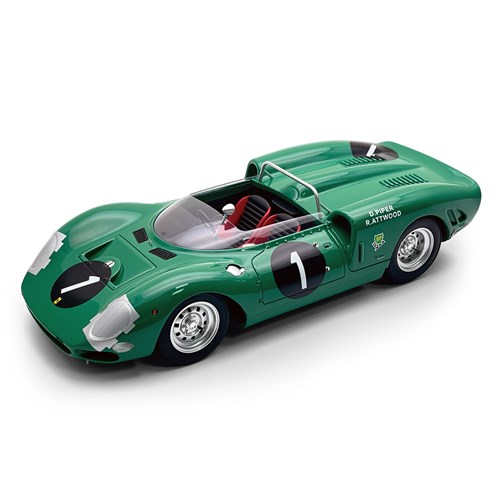 Tecnomodel Ferrari 365 P2 Spider - 1st 1965 Kyalami 9 Hours - #1 1:18 model car