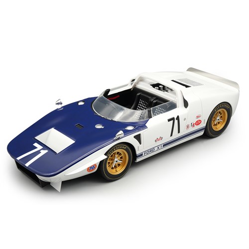 Tecnomodel Ford GT40 X-1 Roadster - 1965 Riverside 200 Miles - #71 Chris Amon 1:18 model car