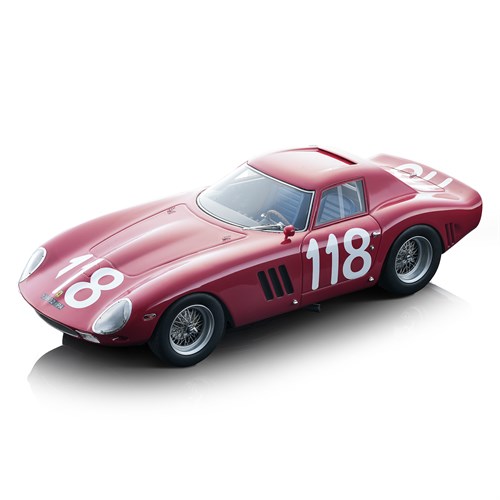 Tecnomodel Ferrari 250 GTO 64 - 1965 Targa Florio - #118 1:18