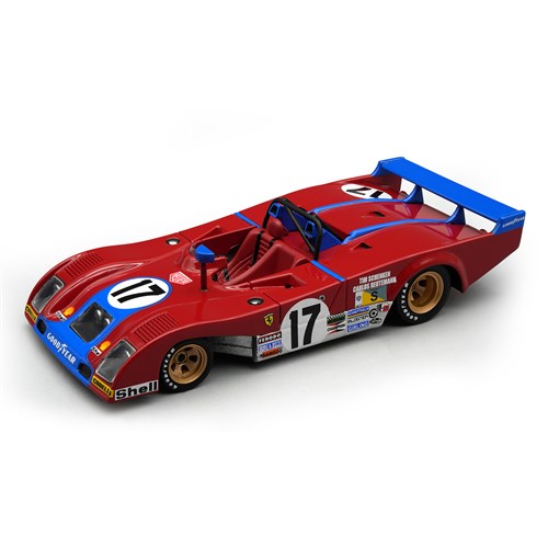 Tecnomodel Ferrari 312 PB - 1973 Le Mans 24 Hours - #17 1:43