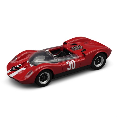 Tecnomodel McLaren Elva Mk.1 - 1st 1965 Aspern Sports Cars - #30 C. Vogele 1:43