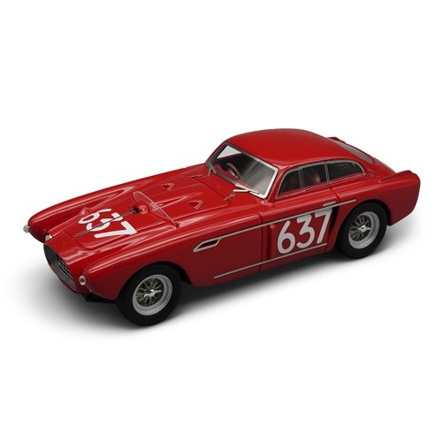 Tecnomodel Ferrari 340 Mexico - 1953 Mille Miglia - #637 E. Castellotti 1:43