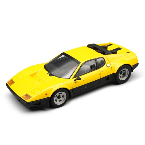 Tecnomodel Ferrari 512 BB Corsa Clienti 1978 - Yellow 1:43 model car