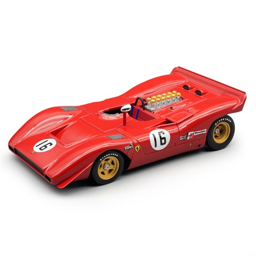 Tecnomodel Ferrari 612P Can-Am - 1969 Watkins Glen Can-Am - #16 Chris Amon 1:43 model car