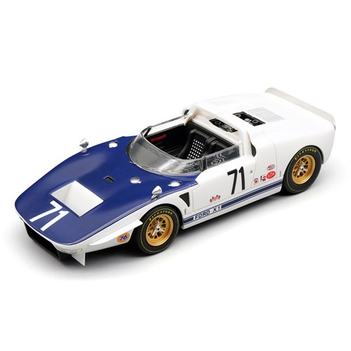 Tecnomodel Ford GT40 X-1 Roadster - 1965 Riverside 200 Miles - #71 Chris Amon 1:43 model car