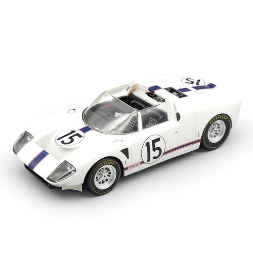 Tecnomodel Ford GT40 X-1 Roadster - 1965 Le Mans 24 Hours - #15 1:43 model car