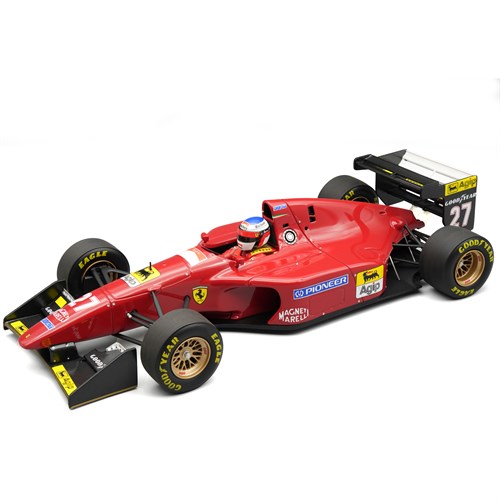 Tecnomodel Ferrari 412 T1 w. Figure - 1994 Canadian Grand Prix - #27 Jean Alesi 1:18 model car