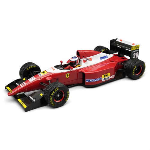 Tecnomodel Ferrari F93A w. Figure - 1993 European Grand Prix - #28 Gerhard Berger 1:18 model car