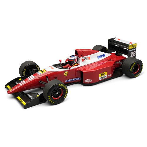 Tecnomodel Ferrari F93A w. Figure - 1993 German Grand Prix - #28 Gerhard Berger 1:18 model car