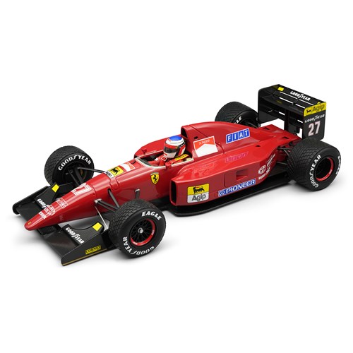 Tecnomodel Ferrari F92A w. Figure - 1992 Spanish Grand Prix - #27 Jean Alesi 1:18 model car