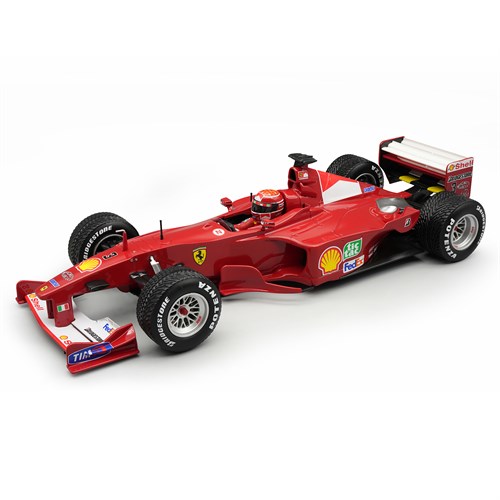 Tecnomodel Ferrari F1-2000 w. Figure - 1st 2000 European Grand Prix - #3 Michael Schumacher 1:18 model car