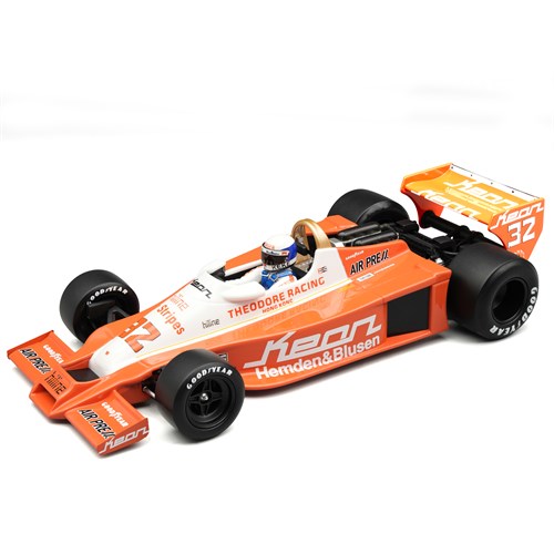 Tecnomodel Wolf WR3 w. Figure - 1978 German Grand Prix - #32 Keke Rosberg 1:18 model car