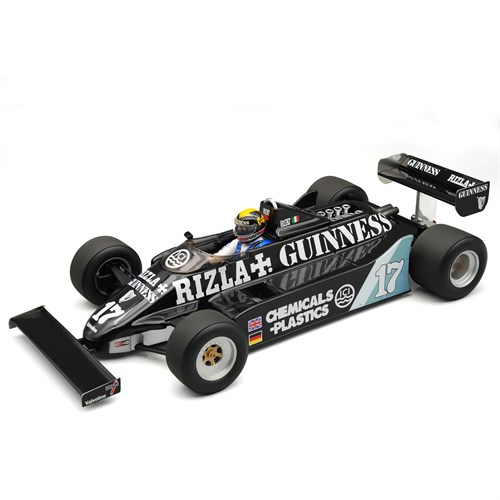 Tecnomodel March 811 w. Figure - 1981 German Grand Prix - #17 Derek Daly 1:18 model car