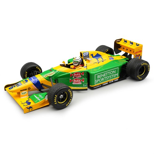 Tecnomodel Benetton B193 w. Figure - 1993 European Grand Prix - #6 Riccardo Patrese 1:18 model car