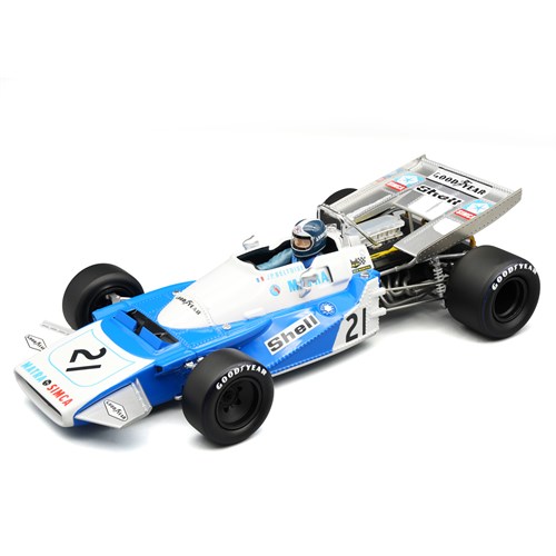 Tecnomodel Matra MS120B w. Figure - 1971 Monaco Grand Prix - #21 Jean-Pierre Beltoise 1:18 model car
