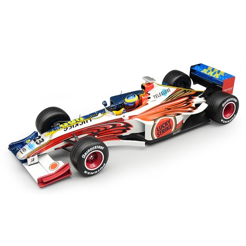 Tecnomodel BAR 01 w. Figure - 1999 French Grand Prix - #23 Ricardo Zonta 1:18 model car