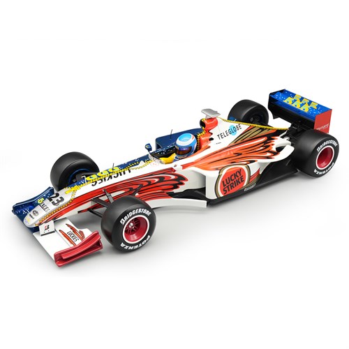 Tecnomodel BAR 01 w. Figure - 1999 San Marino Grand Prix - #23 Mika Salo 1:18 model car