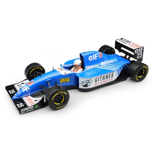 Tecnomodel Ligier JS39 w. Figure - 1993 South African Grand Prix - #25 Martin Brundle 1:18 model car