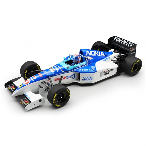 Tecnomodel Tyrrell 023 w. Figure - 1995 British Grand Prix - #3 Ukyo Katayama 1:18 model car