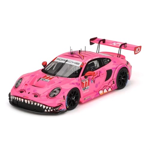 TrueScale Miniatures Porsche 911 GT3 R - 2024 Road America IMSA - #77 1:43 model car