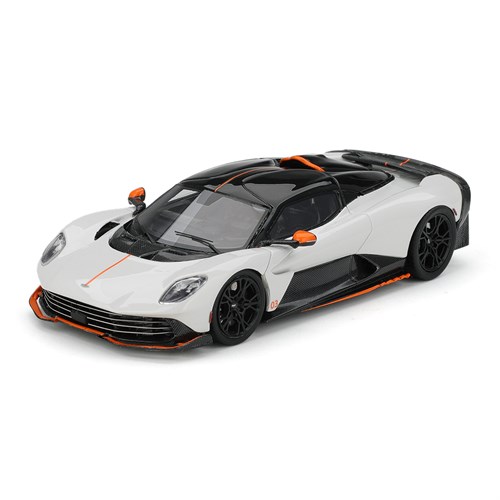 TrueScale Miniatures Aston Martin Valhalla - Lunar White 1:43 model car