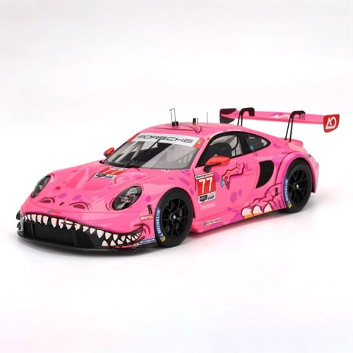 TopSpeed Porsche 911 GT3 R - 2024 Road America IMSA - #77 1:18 model car