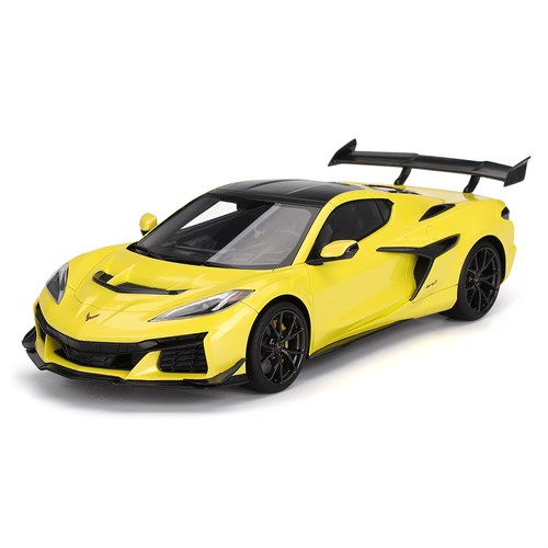 TopSpeed Chevrolet Corvette ZR1 - Accelerate Yellow 1:18 model car