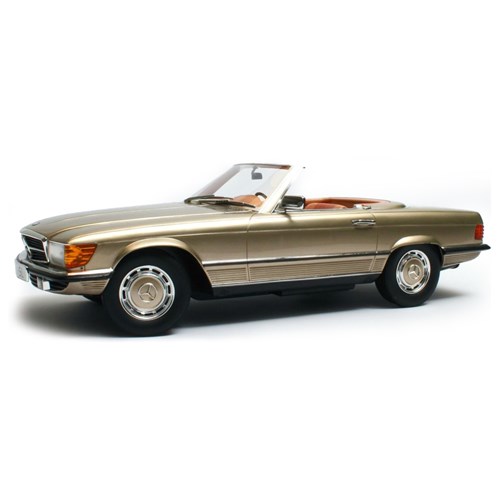 12 Art Mercedes 350SL R107 - Gold Metallic 1:12