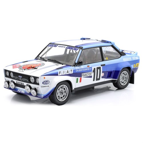Werk83 Fiat 131 Abarth - 1st 1980 Monte Carlo Rally - #10 Walter Rohrl 1:18 model car