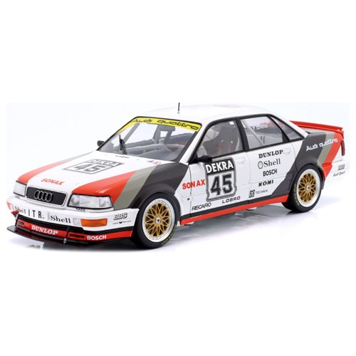 Werk83 Audi V8 Quattro - 1st 1991 DTM - #45 Frank Biela 1:18 model car