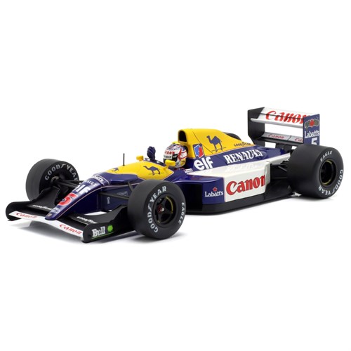 Werk83 Williams FW14 - 1st 1991 British Grand Prix - #5 Nigel Mansell 1:18 model car