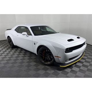 AUTOart Dodge Challenger SRT Super Stock 2023 - Knuckle White 1:18 model car