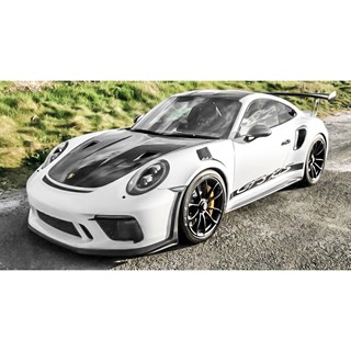 AUTOart Porsche 911 (991.2) GT3 RS w. Weissach Package 2017 - White 1:18 model car