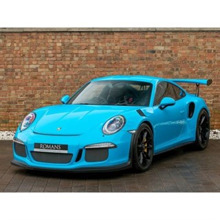 AUTOart Porsche 911 (991.2) GT3 RS 2017 - Riviera Blue 1:18 model car