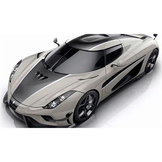 AUTOart Koenigsegg Regera Ghost Package 2018 - Matt Black 1:18 model car