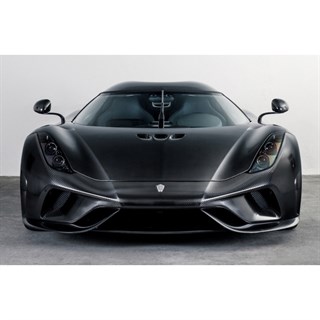AUTOart Koenigsegg Regera Ghost Package - Jet Black/Black Carbon 1:18 model car